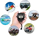 Vicloon Sport Stopwatch Timer Digital Large Display Multi Function view 7