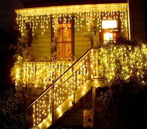 roof-bolter String Lights,Indoor/Outdoor Decoration Lights String Light LED Fairy Lights for Bedroom Garden,Wedding,Xmas Party (100led 32.5feet/10meters) Warm White