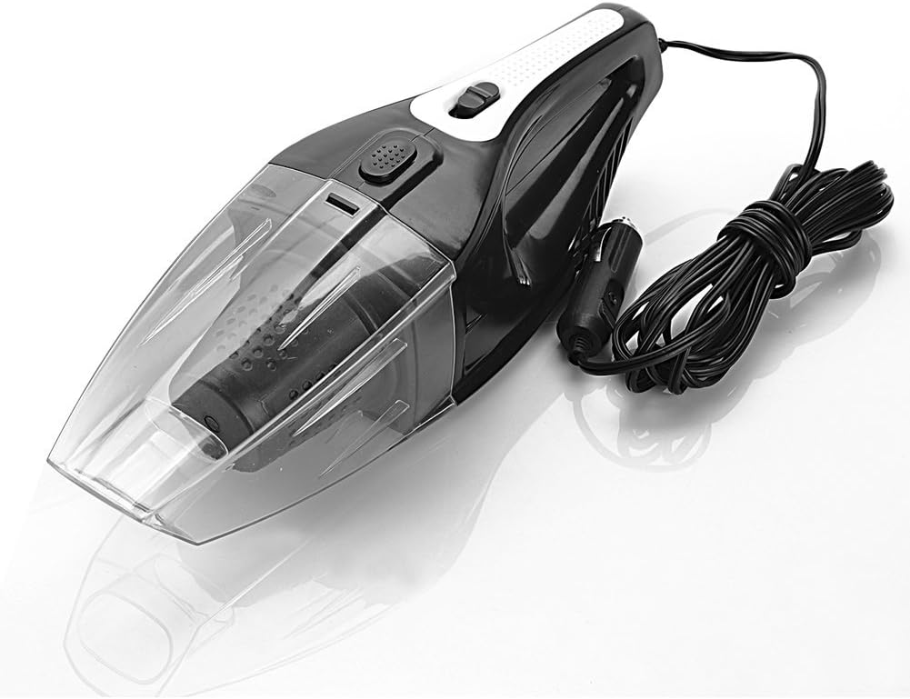 LYLLA 100W Car Vacuum Cleaner of Portable Handheld Wet and Dry Dual-use Super Suction (Black)