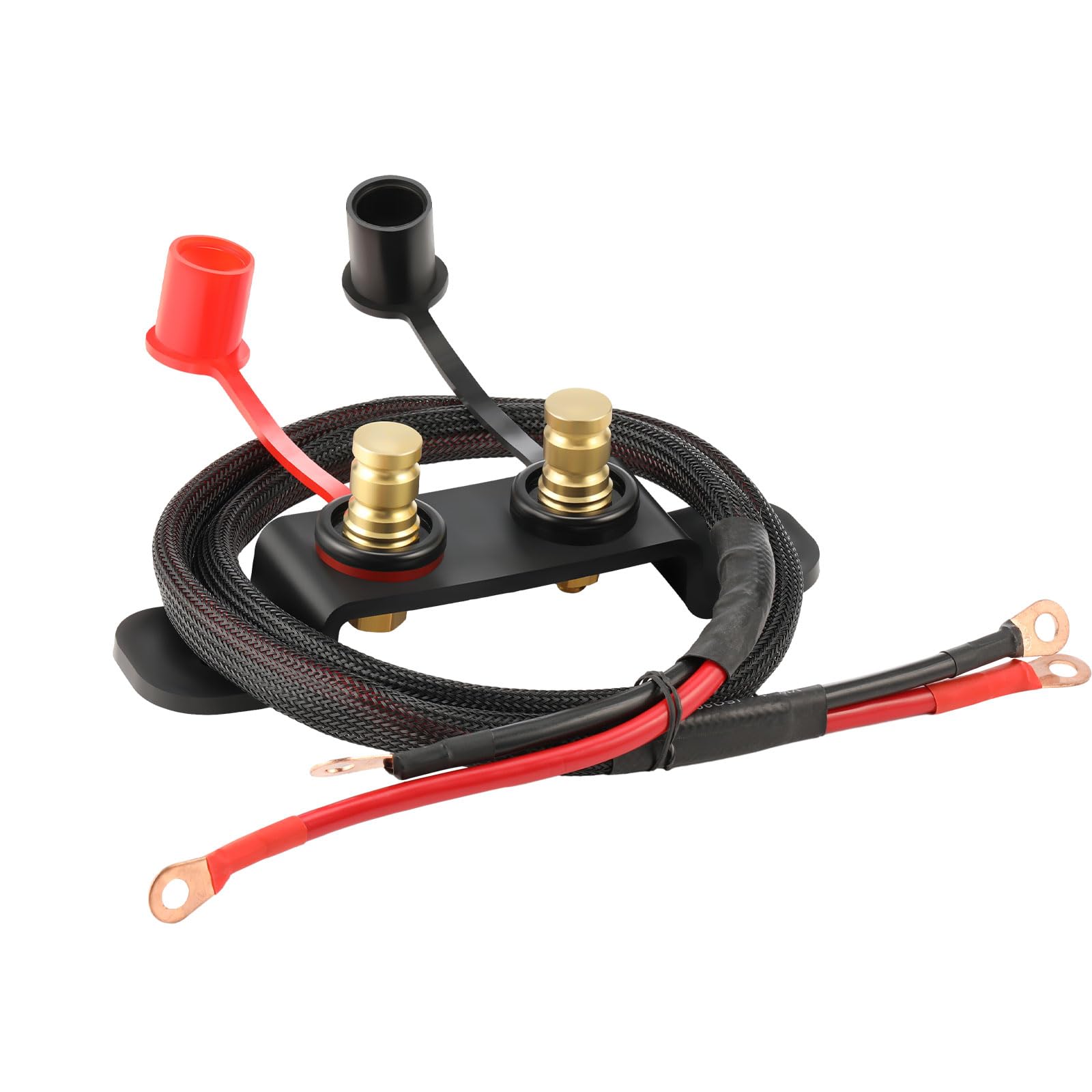 Photo 1 of ISINFLASH Can am X3 Battery Jump Post, ATV UTV Jumpstart Battery Terminals Relocation Tool Kit, Quick Charging Remote Adapter Maverick x3 Accessories for ATV Car Trucks RV Tractor Mower Diesel Boat