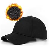 Zylioo XXL Oversized Woolen Baseball Cap Hat,Soft-Structured Winter Ball Cap,Adjustable Warm Dad Cap for Big Heads