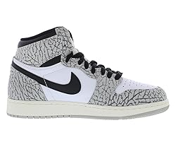 Nike Big Kid's Jordan 1 Retro High OG White Cement