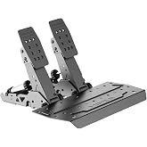 MOZA SRP2 Sim Racing Pedals Set (100KG Load Cell Brake and Throttle) | Fully adjustable Pedal Angle Spacing and Height, 100Kg load cell, CNC-machined aerospace-grade aluminum