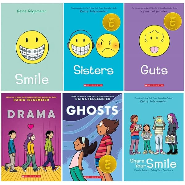 Raina Telgemeier Collection Box Set (5 books): 9782020070560