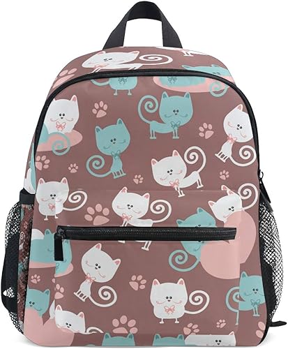 Amazon Masai リュック 子供 可愛い リュックサック キッズ 猫 ハート柄 女の子 おしゃれ 小学生 幼稚園 通園 軽量 防水 旅行 低学年 リュックサック