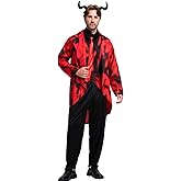 Halloween Devil Costume Men: Male Adult Horror Costumes - Party Cosplay Attire for Men