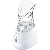 Beurer SI31 Steam Inhaler for Drug-Free Cough &amp; Cold Sinus Relief, Naturally Soothes Nasal &amp; Throat Passages, with Universal Mask &amp; Variable Steam Control, FSA/HSA Eligible
