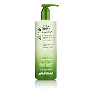 GIOVANNI COSMETICS - Ultra-Moist Shampoo With Avocado And Olive Oil (24 Fl Oz (Pack of 1))