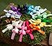 Ema Jane - Grosgrain Bows Glued to Soft Stretchy Headbands (17 Pack)