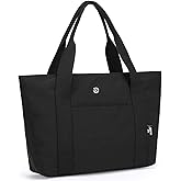 HillDog Luggage-Sleeve Tote Bag for Women with Zipper, Work Tote Durable Hand-Washable Nylon Nurse Dance Yoga Bag for Travel