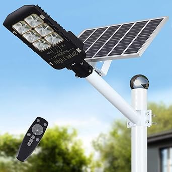 150w Motion Sensor Solar Street Lights Outdoor Lamp Dusk To Dawn Wall Mount Security Light With Remote Control 432 Led Waterproof For Street Road Yard And Pathway Cool White Amazon In Garden