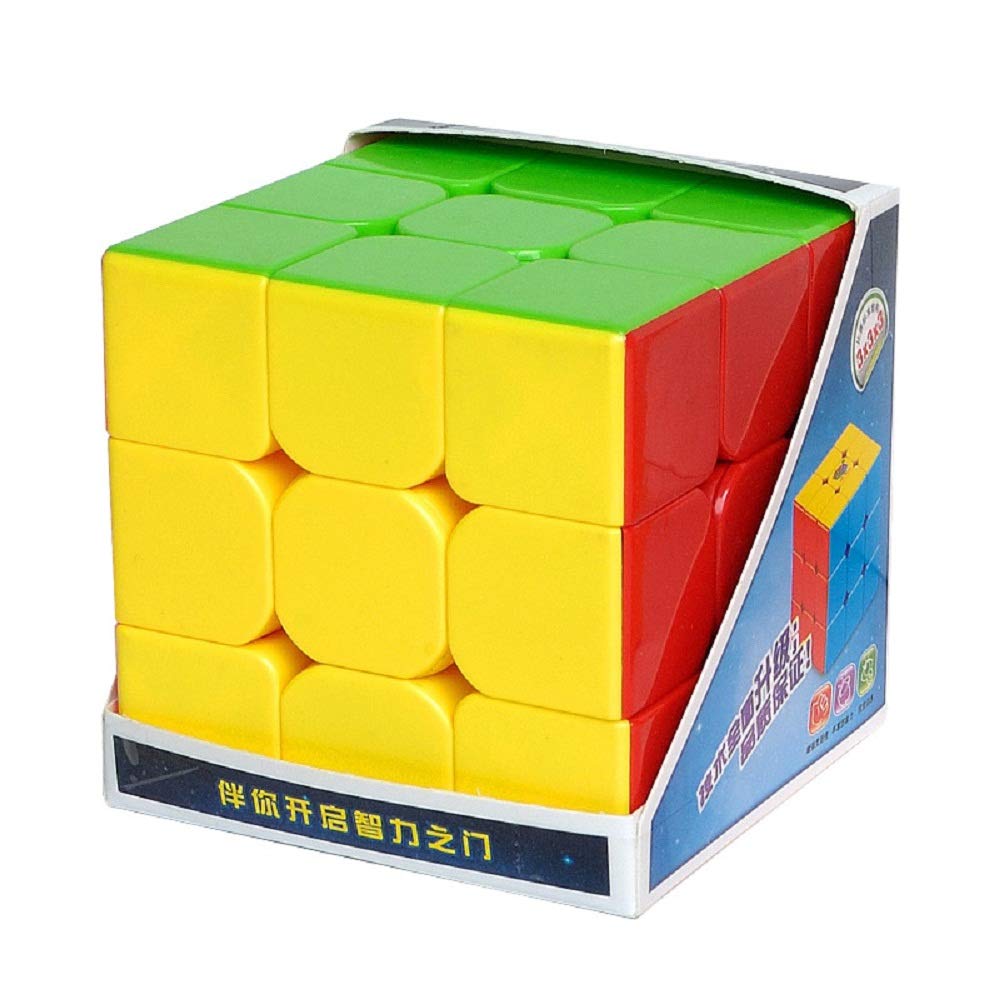 FunnyGoo Heshu Large Big 9CM 3x3x3 Colorful Stickerless Speed Puzzle magic puzzles cubes