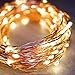 ATTAV LED Fairy Lights, USB Operated Starry String Lights Waterproof 33 Feet 100 LEDs Copper Wire Moon Lights for Bedroom, Christmas, Parties, Wedding, Centerpiece, Decoration, Teepee (Warm White)
