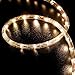WYZworks 150 feet Warm White LED Extendable Rope Lights for Accent Holiday Christmas Xmas Tree Party Decoration Lighting | ETL Safety Certified - 10, 25, 50, 100, 150, 300 ft