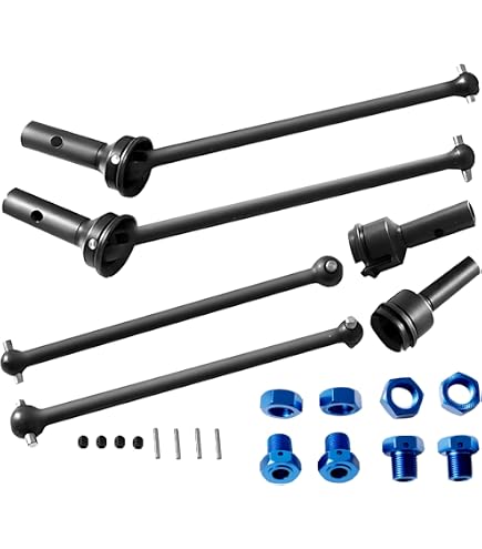 GPM CVD Dogbone In Acciaio Per LOSI 1/10 LASERNUT TENACIA – Albero Unità Anteriore/medio/posteriore - Foto 1