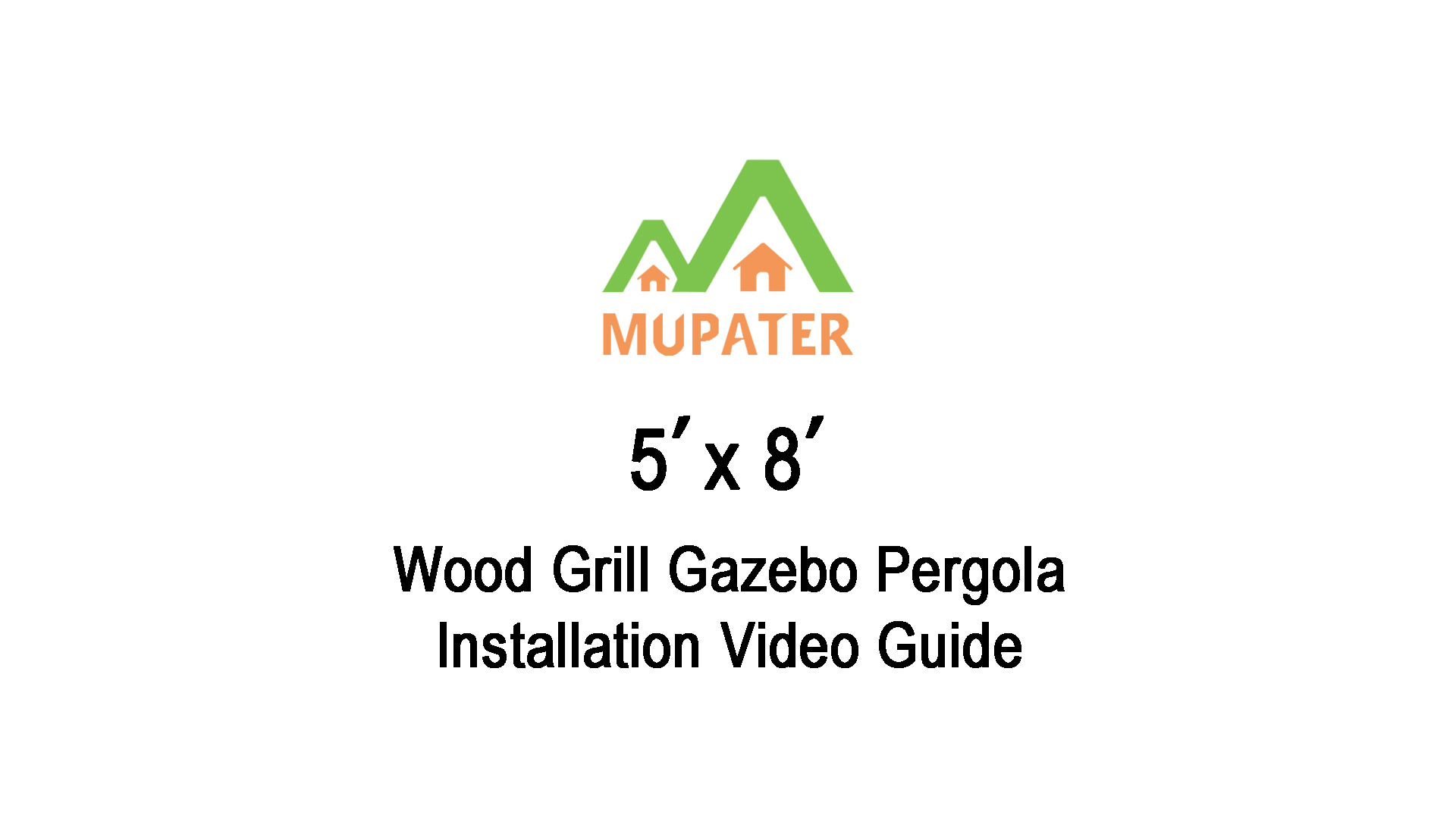 MUPATER 8' x 5' Wooden Grill Gazebo Review: Cedar Frame with Metal Roof and Drainage image 23