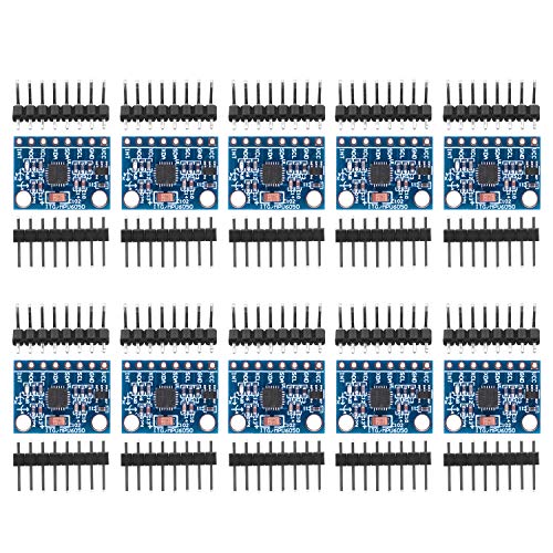 For Arduino, Longruner 3 Axial GY 521 MPU6050 Module Axis analog gyro sensors + 3 Axis Gyroscope Accelerometer Stance Tilt MPU6050 - Thumbnail 7
