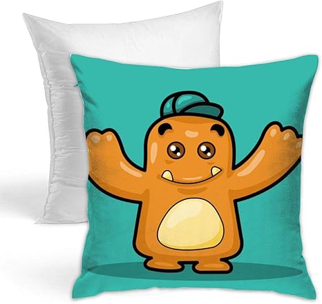 Amazon ホールドピロースクエア 装飾枕ピ 漫画のキャラクター 枕カバースクエアレ 枕家の装飾クッションケース 両面プリント 45x45 Cm 抱き 枕 オンライン通販