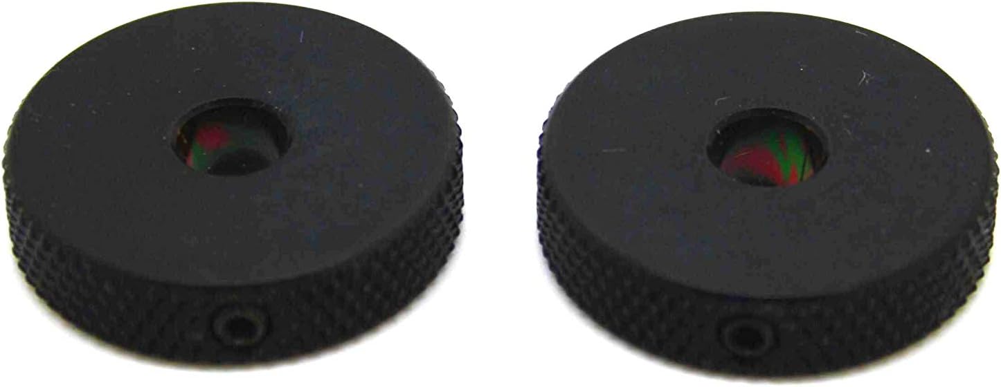 Allparts MK-3155-003 Black Roller Knob Set