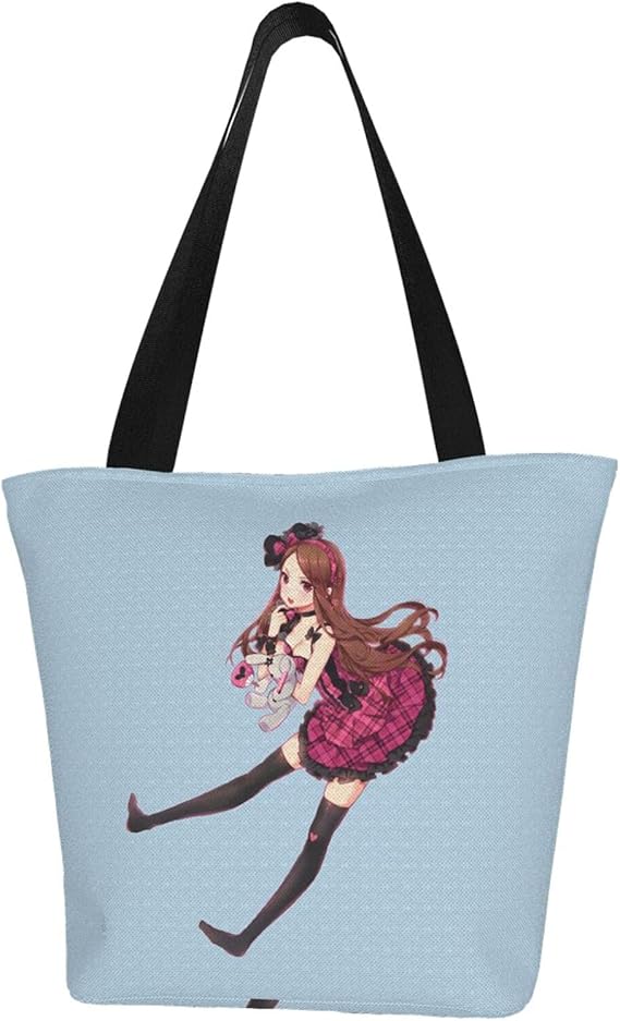 Amazon 水瀬伊織1 エコバッグ 買い物袋 軽量 人気大容量手提げ袋 携帯便利 繰り返し洗え使用かわいいコンパクト ショッピングバッグ エコバッグ 買い物バッグ