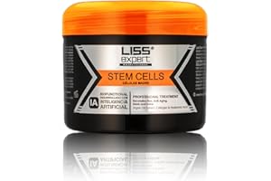 LISS EXPERT PROFESSIONAL Liss Expert Stem Cells Smoothing Treatment – Organic Keratin & Argan Oil – Nanoplasty for Frizz-Free Repair & Shine – Professional Straightening(250 ml-Shoulder Length)