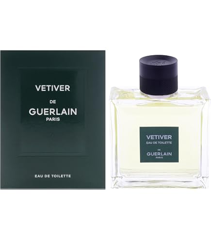 Guerlain　VETIVER　 eau de Cologne Amazon.com : Guerlain Vetiver Eau De Toilette Spray for Men, 5.0