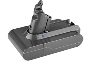 Ibanti 21.6V Replacement for V6 Battery Compatible with V6 Animal V6 Absolute V6 Motorhead V6 Fluffy DC58 DC59 DC61 DC62 DC72 DC74 SV03 SV04 SV05 SV06 SV07 SV09 Vacuum Cleaner(6.0Ah,Gray)