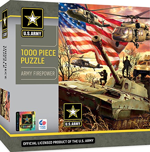 US Army - Army Firepower - 1000 Piece Jigsaw Puzzle