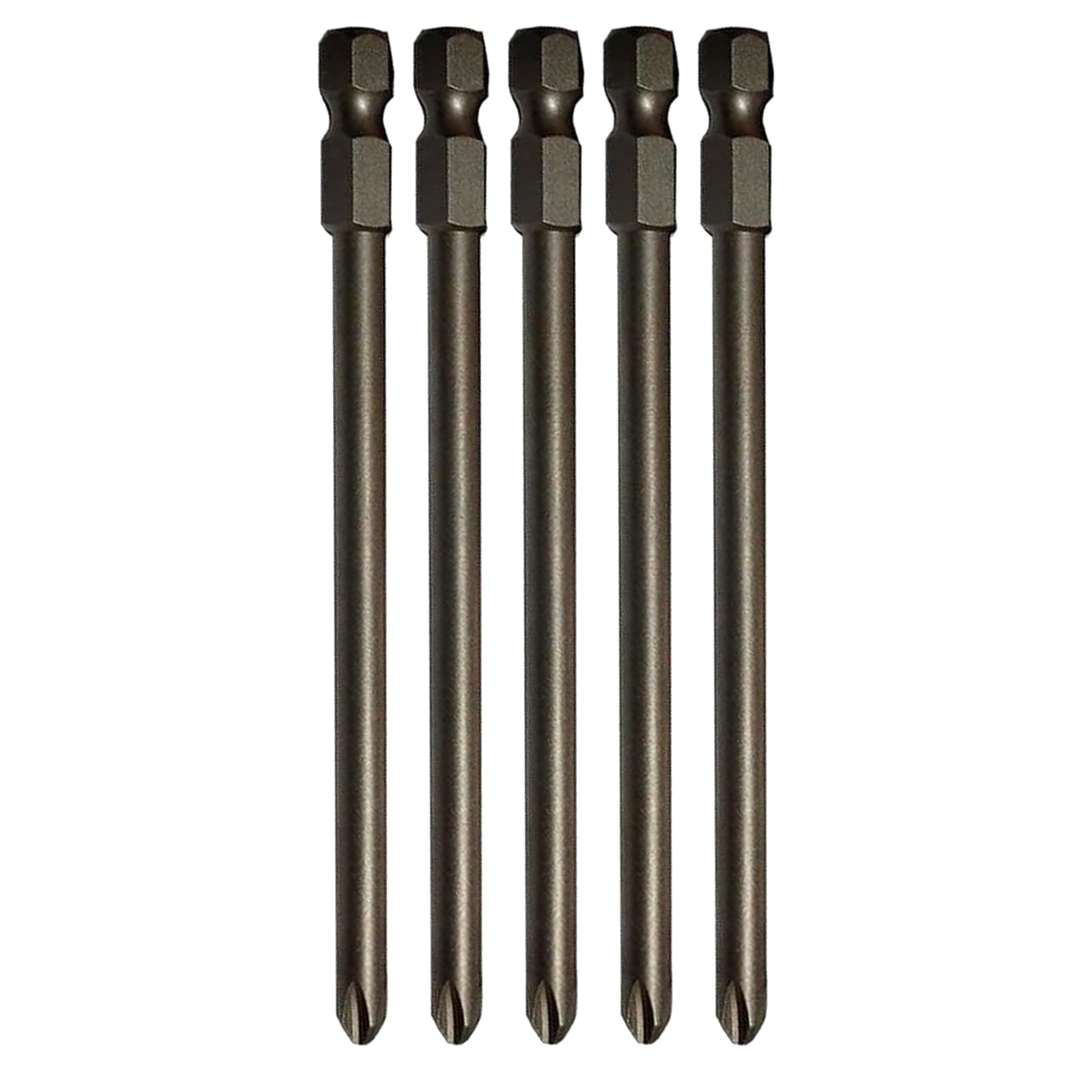 5PCS Compatible with Hilti SMD 57 SMD57 116mm PH2 Magnet Autofeed Screwgun Screwdriver Gun Bits - Magazine Screwgun Replacement Parts Heavy-Duty Single-Ended Phillips