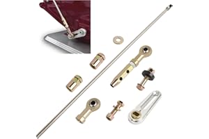 Adjustable Column Shift Linkage Kit for GM TH350 TH400 4L60E 4L80E 700R4 200-4R, Transmission Shift Linkage Replace ACA-1800