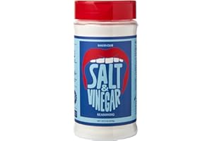 BAKERS CLUB EST 1991 Bakers Club 9oz Salt & Vinegar Seasoning - French Fries, Wing Dust, Popcorn, Chips, Nuts, Snacks and More - Gluten-Free, MSG Free, Non-GMO - Zesty Tangy & Salty Spice Blend Dry Vinegar Powder 2.0