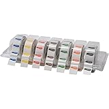 DayMark Safety Systems I132152 Day of The Week 3/4" Square Dissolvable Labels, Monday-Sunday, Label Dispenser Included (7,000