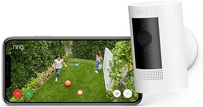 Ring Stick Up Cam Battery HD Wireless Outdoor Security Camera 1080p Two-Way