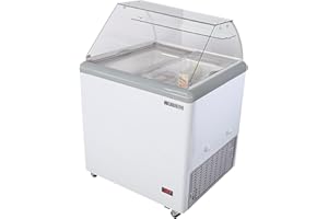 Maxx Cold MXDC-4 4 Flavor 7.5 cu ft Commercial Ice Cream Dipping Cabinet Freezer
