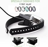 AWINNER Charger for Fitbit Alta USB Charging Cable Replacement 2 Pack view 6