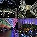Solar Lights Outdoor 72ft 200 LED Fairy Lights, Ambiance lights for Patio, Lawn,Garden, Home, Wedding, Holiday, Christmas, Xmas Tree decoration,waterproof/Timer/USB Charge (Multi-color 2pack)