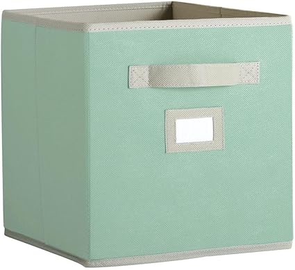 Martha Stewart Living Fabric Drawer Sea Glass 11 H X 10 5 W X 10 5