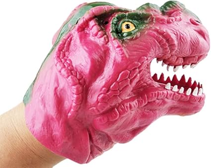 dinosaur soft hand puppet