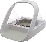 SureFlap SureFeed Microchip Pet Feeder with Sealed Lid White 4 C Batteries Not