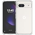 ANNSD for Google Pixel 8a Case,Translucent Protective Shockproof Slim for Pixel 8a Case(Matte Clear)