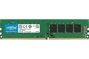 Crucial 16GB Single DDR4 2133 MT/s (PC4-17000) DR x8 Unbuffered DIMM 288-Pin Memory - CT16G4DFD8213