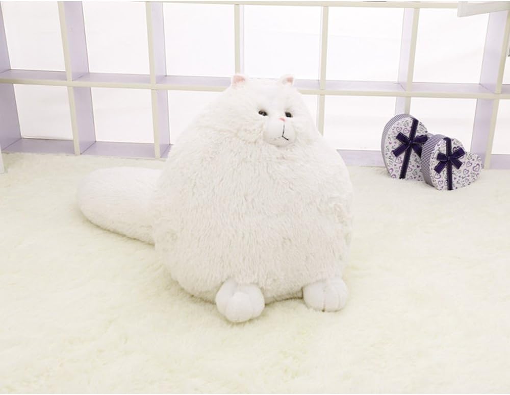 white cat doll