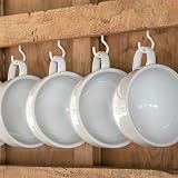 KINGLAKE 12 Pcs 2 Inch White Cup Hooks PVC Coated Screw In Kitchen Wall Wood view 8