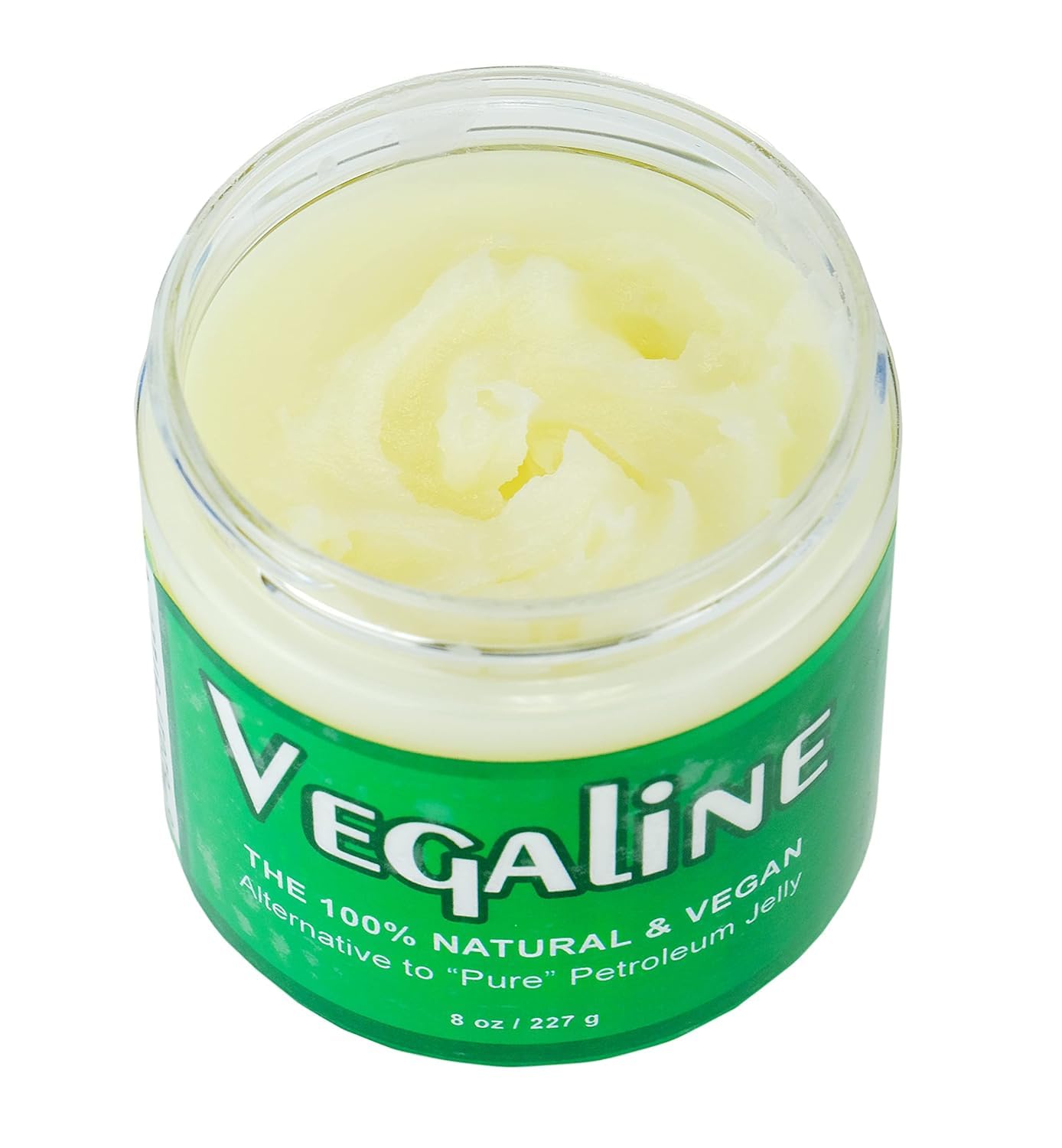Vegaline - 100% Natural, Vegan & Hypoallergenic Alternative to Petroleum Jelly - Unpetroleum - Lips, Hands, Baby, Makeup Remover and More (2 Ounce)