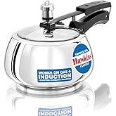 HAWKINS SSC20 Stainless Steel Pressure Cooker, 2 Liter, Silver