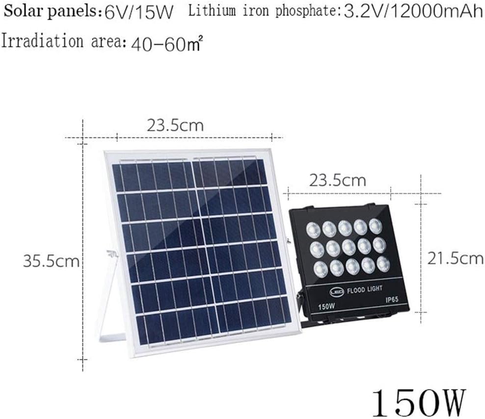 Solar Proyectores Led Exterior, Luz del Jardín Impermeable Super ...