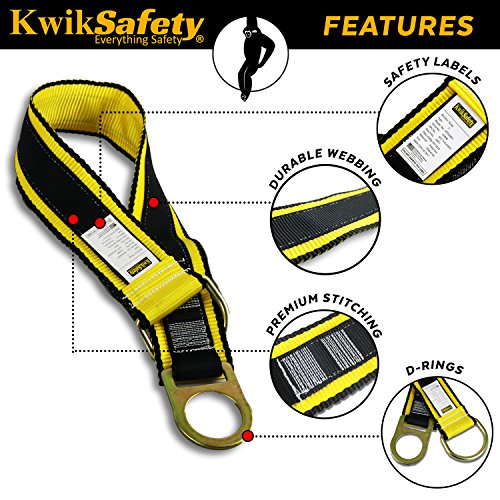 KwikSafety (Charlotte, NC) GIBBON GRIP 3 ft. Safety Anchor Cross Arm