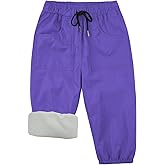 Dreammonkey Kids Snow Pants - Waterproof, Fleece Lined, Windproof & Thermal Insulated Ski/Snow Play Pants for 2T-14Y