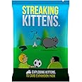 Streaking Kittens Expansion Set - Ridiculous Russian Roulette Card Game, Easy Family-Friendly Party Games - Card Games for Ad