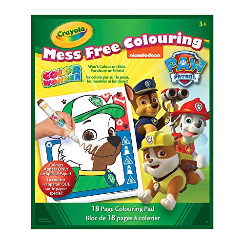Crayola Color Wonder Book, Paw Patrol